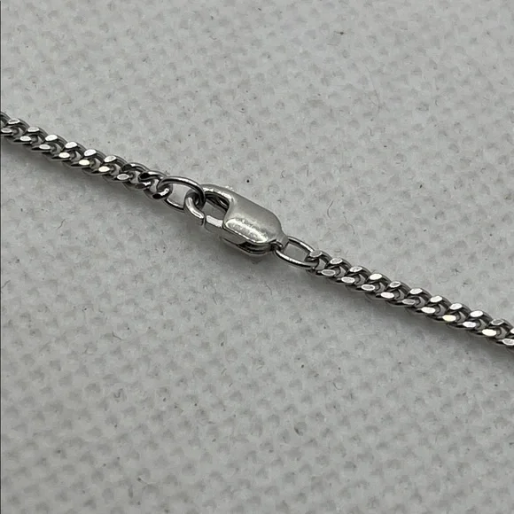 Miansai Enzo Necklace Sterling Silver Black Enamel - Picture 4 of 4